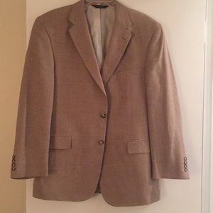 Jos A Bank 43 Reg Tan Sport Coat
